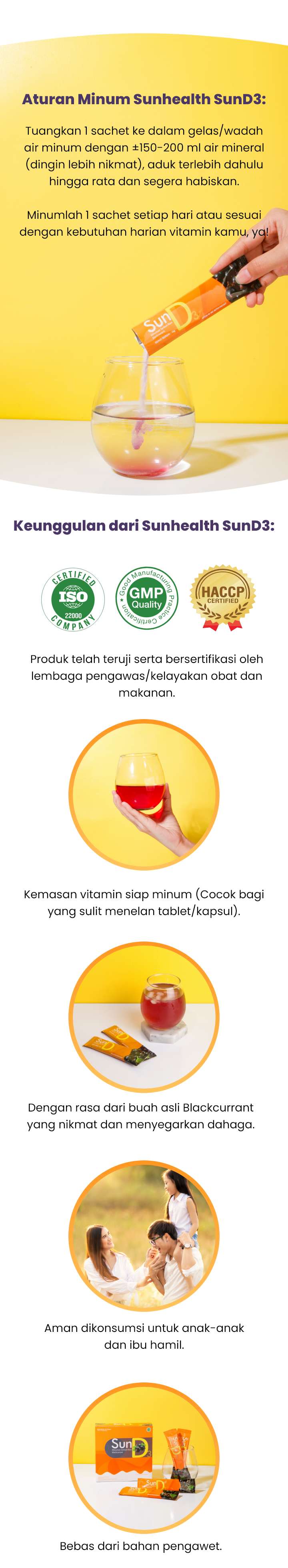 Aturan Minum Sunhealth SunD3